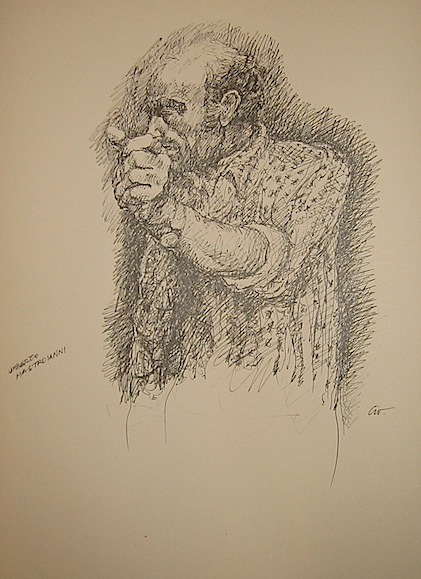 Salvatore Quasimodo Mastroianni. Il ritratto 1964 Biella Sandro Maria Rosso editore